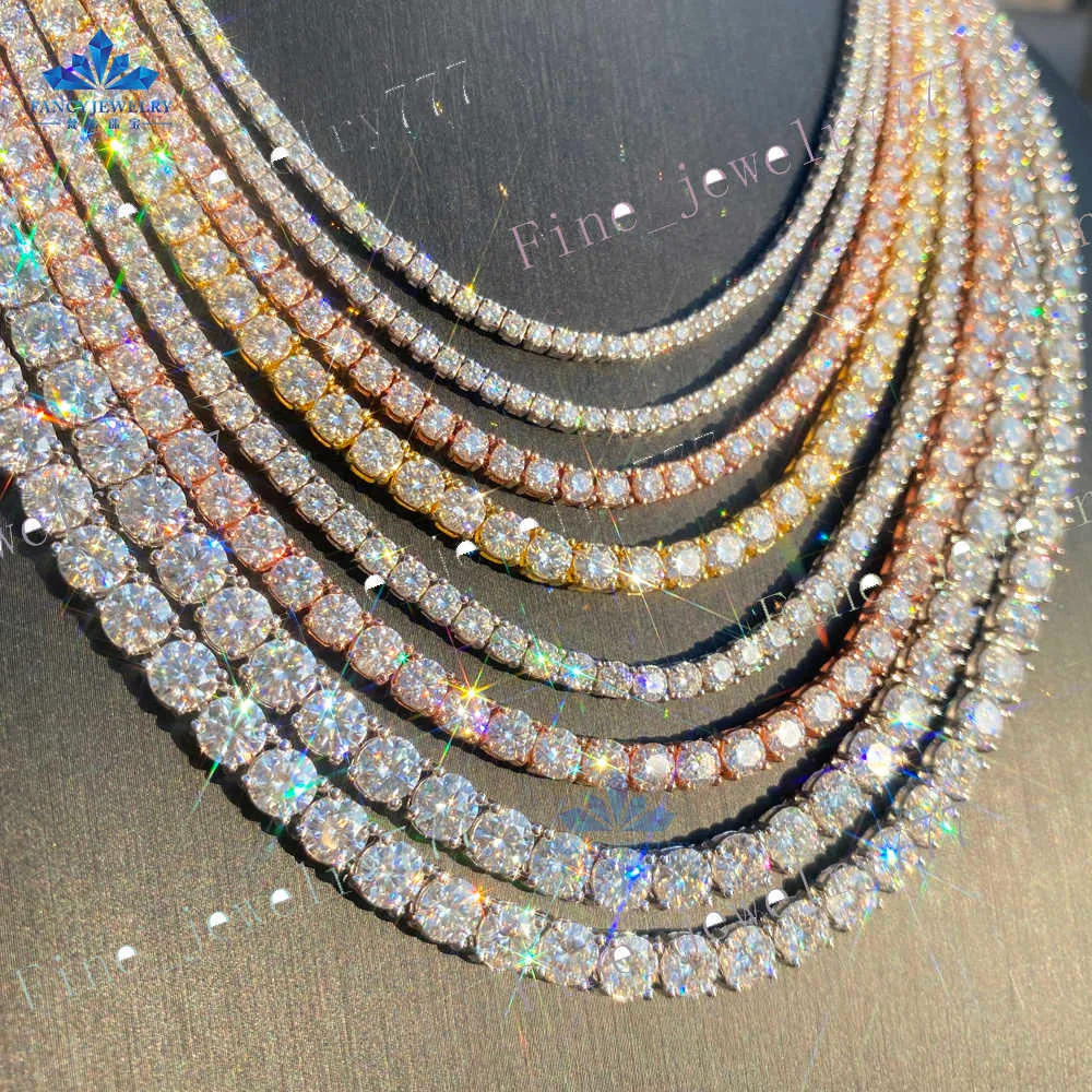 Lab diamond hip hop jewelry best sale