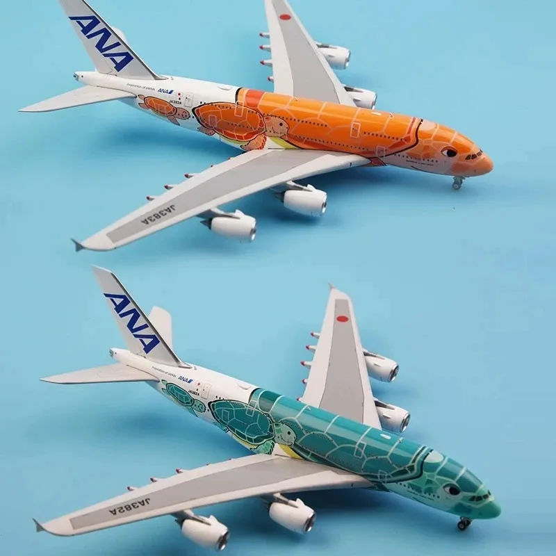 Japanese Airlines ANA Airbus A380 Cartoon Turtle From Tinytrek