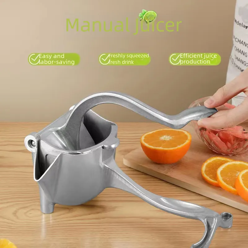 Manual Stainless Steel Citrus Juicer - Small Hand Press For Lemons, Oranges, Limes With Pulp Filter - View #13
