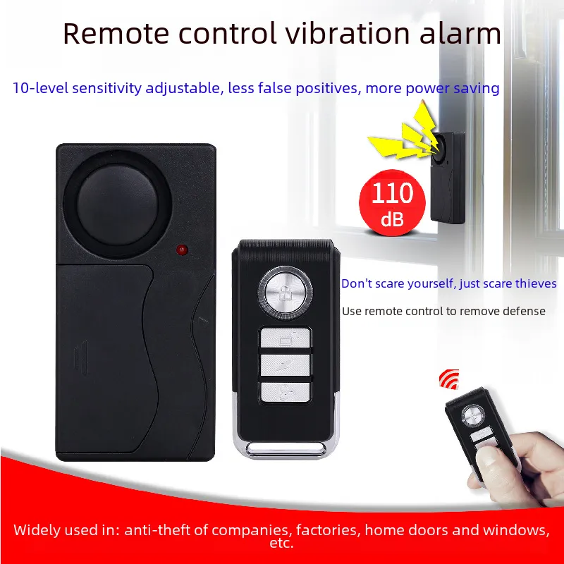 Remote Control Vibration Alarm: Wireless Security... From Ddmymon, $55.9