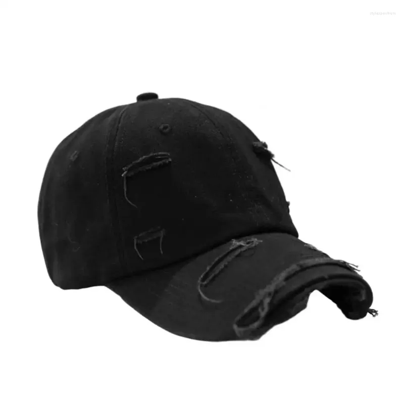 Bat Vintage Baseball Cap - Embroidered Cotton Adjustable Dad Hat In Black - View #7