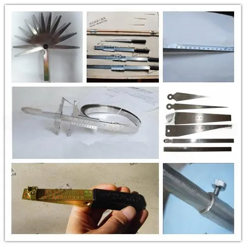 Large Height Gauge Welding Inspection Ruler Stainless Steel Pipe ...