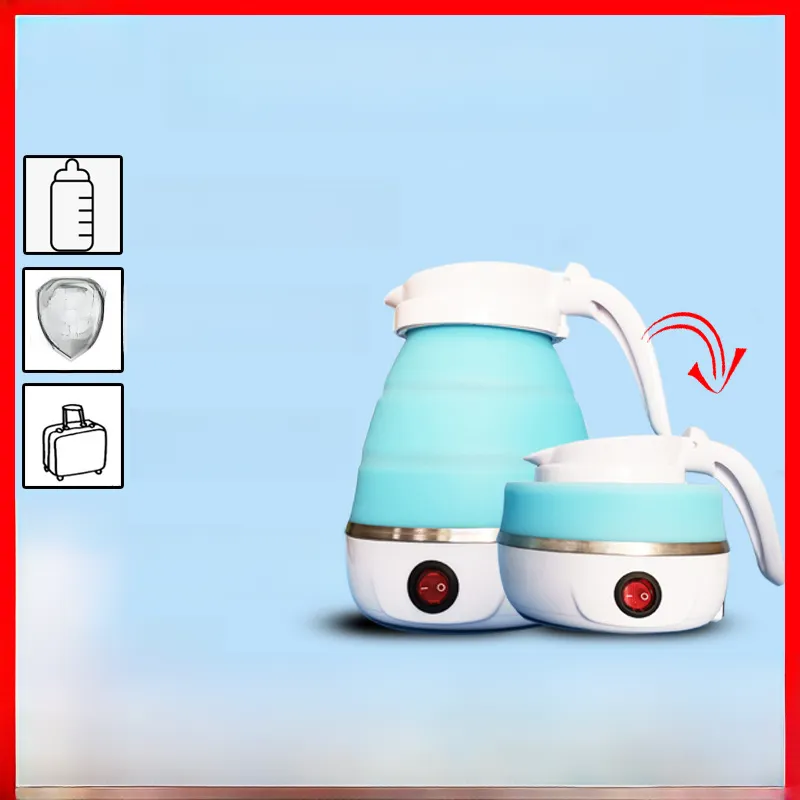 Foldable Electric Small Travel Kettle Quality Foldable Travel