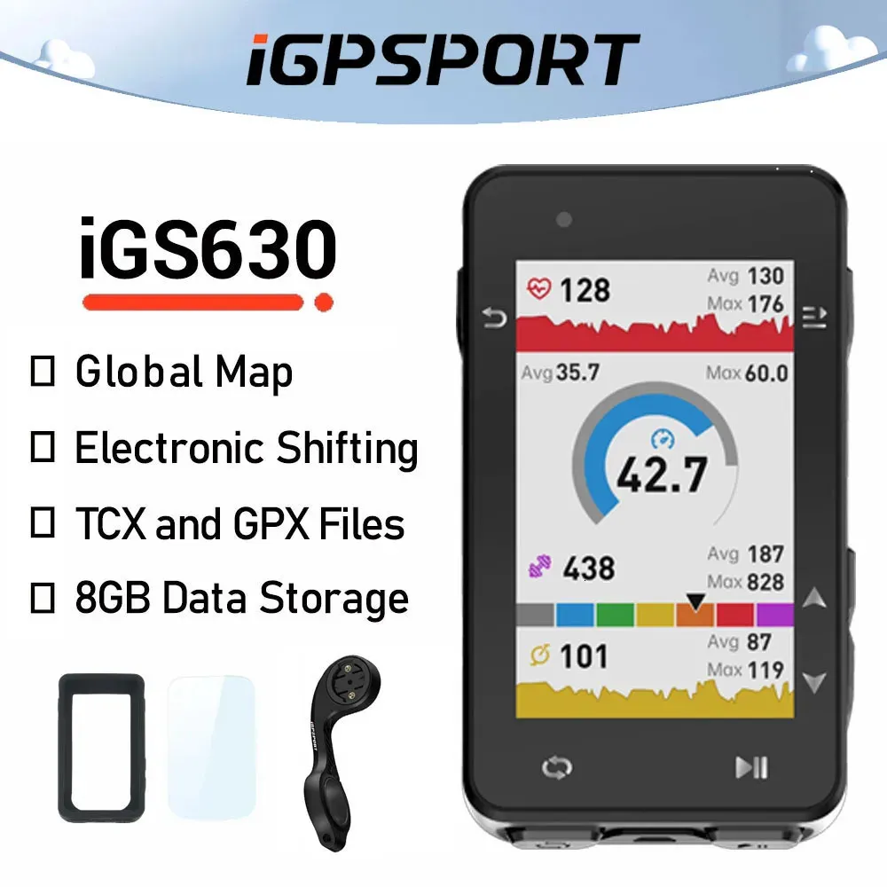 IGPSPORT IGS630 Global Map Cycling Computer Wireless GPS Igpsport  