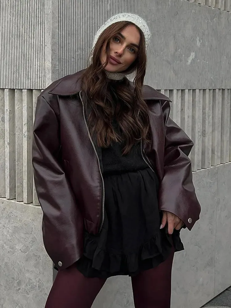 ジャケット・アウター vintage leather double tailored jacket DHgate.com:Vintage Style Leather Female Jacket - Double