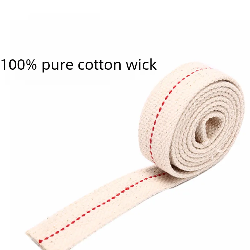Cotton Round Wick For Oil Lamps, Storm Lanterns & Kerosene Lamps – Made In Germany