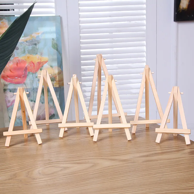 Mini Wooden Tripod Easel: Portable Desktop Display Stand - Perfect for ...