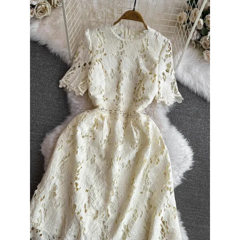 green emerald velvet dress White Prom Dresses,Embroidered Prom Dress,Long Prom Dress,Prom Dress with  Slit,PD00298
