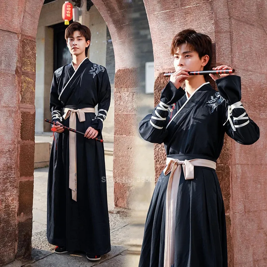 Cárdigan Tipo Kimono Para Hombre - Kimono Japonés Tradicional, Tela Ligera De Poliéster, Estilo Casual, Tallas M A 5XL