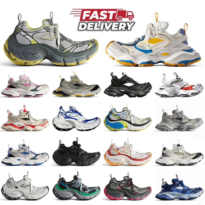 スタイリッシュ【Balenciaga】Triple S Runner スニーカー 24SS DHgate.com:Womens Mens 24SS Triple S Balencigaa Runner