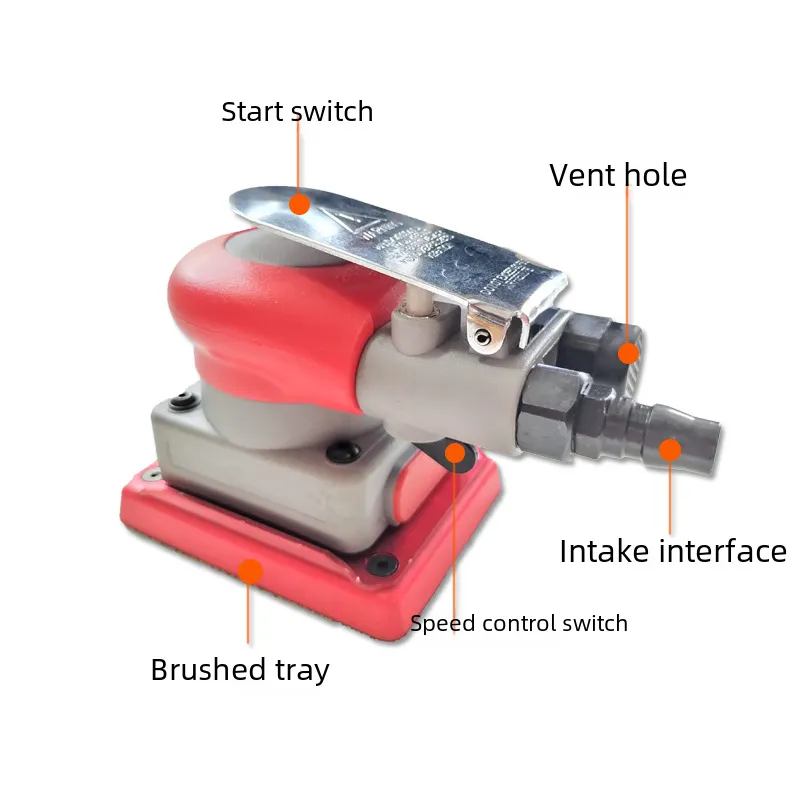 Pneumatic square sander small machine 5 cm disc diameter handheld spindle  sander from Dhgate Other Welding Equipment