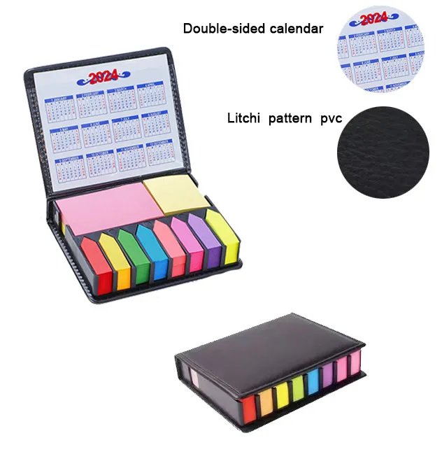 Premium PU Leather Sticky Note Organizer Set - Best Seller! Add Your ...