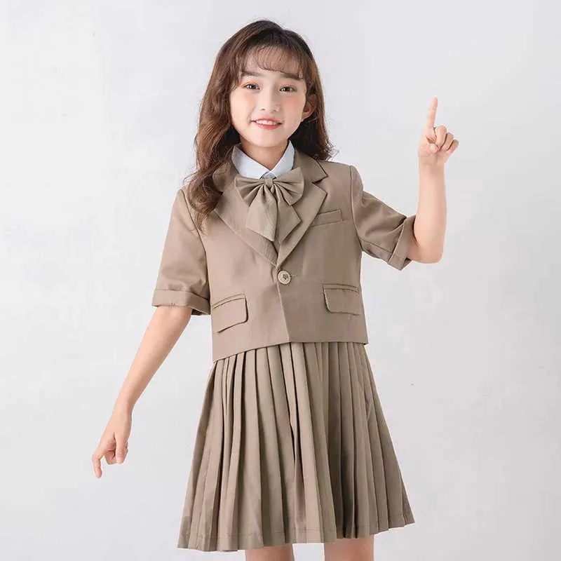 Suits Boys Girls School Uniform Children Formal Dress Kindergarten