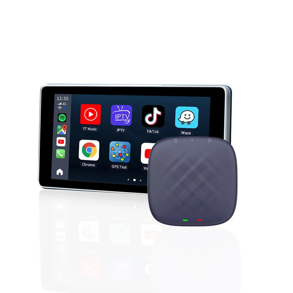 CarPlay AI Box: Android 13, 8GB+128GB, 4G SIM Card, Wi-Fi, BT, Smart Wireless CarPlay Adapter for 2024 Cars CarPlay AI Box: Android 13, 8GB+128GB, 4G SIM Card, Wi-Fi, BT, Smart Wireless CarPlay Adapter for 2024 Cars