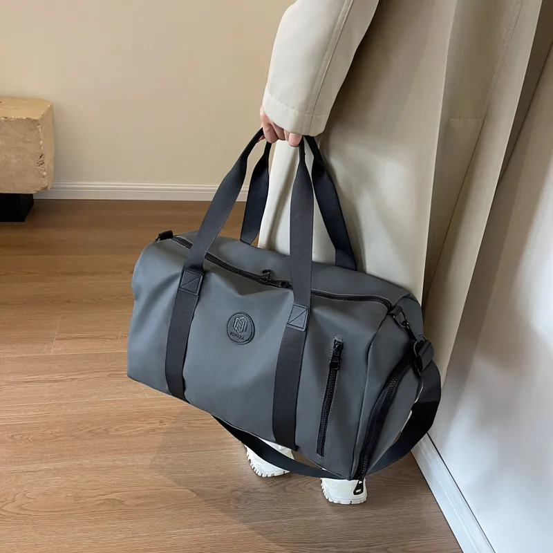 DHgate Mens Womens Sports Travel Bags High end Solid Color Trendy Luggage with Large Capacity Bags Luggage Accessories