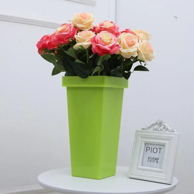 Plastic Flower Buckets: Wholesale Flower Pots For Floral