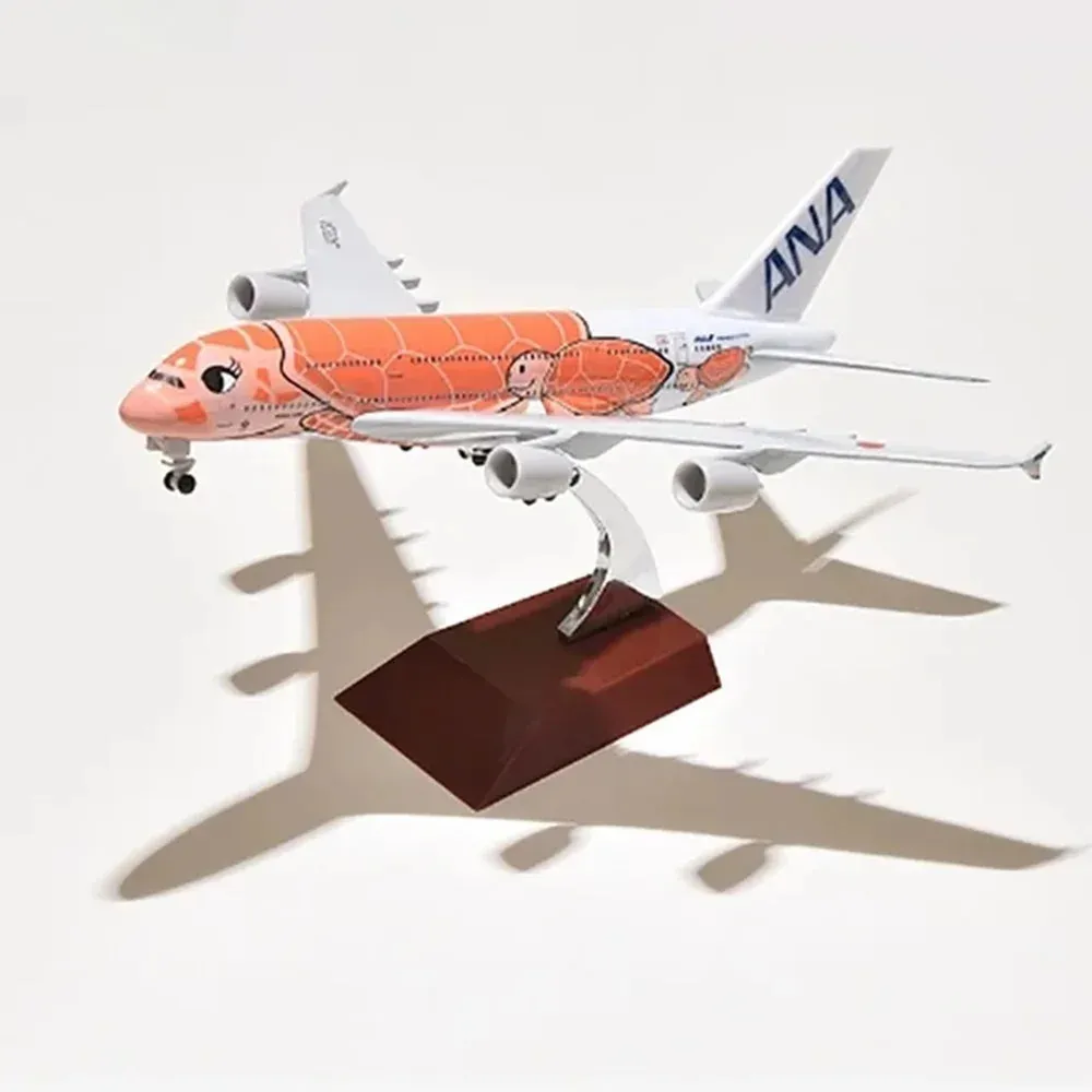 20cm Alaşım Japonya Havayolları Ana Airbus A380 Uçak Yi TL503