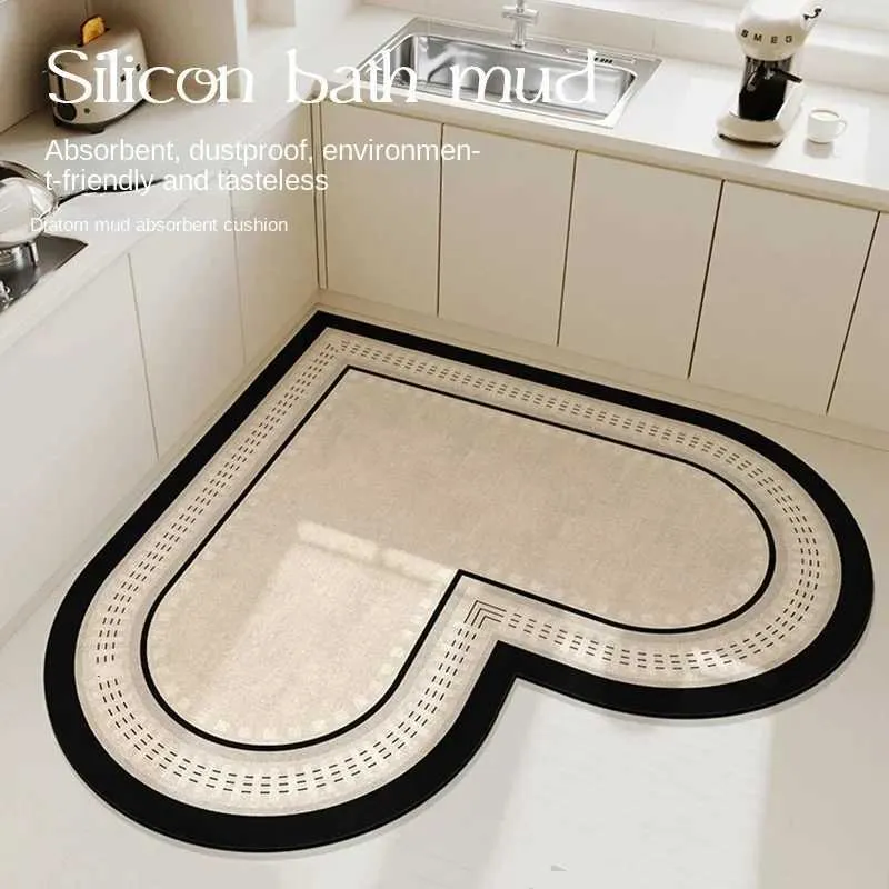 Love Heart Kitchen Floor Mats: Absorbent, Non-Slip & Easy Clean. Shop ...