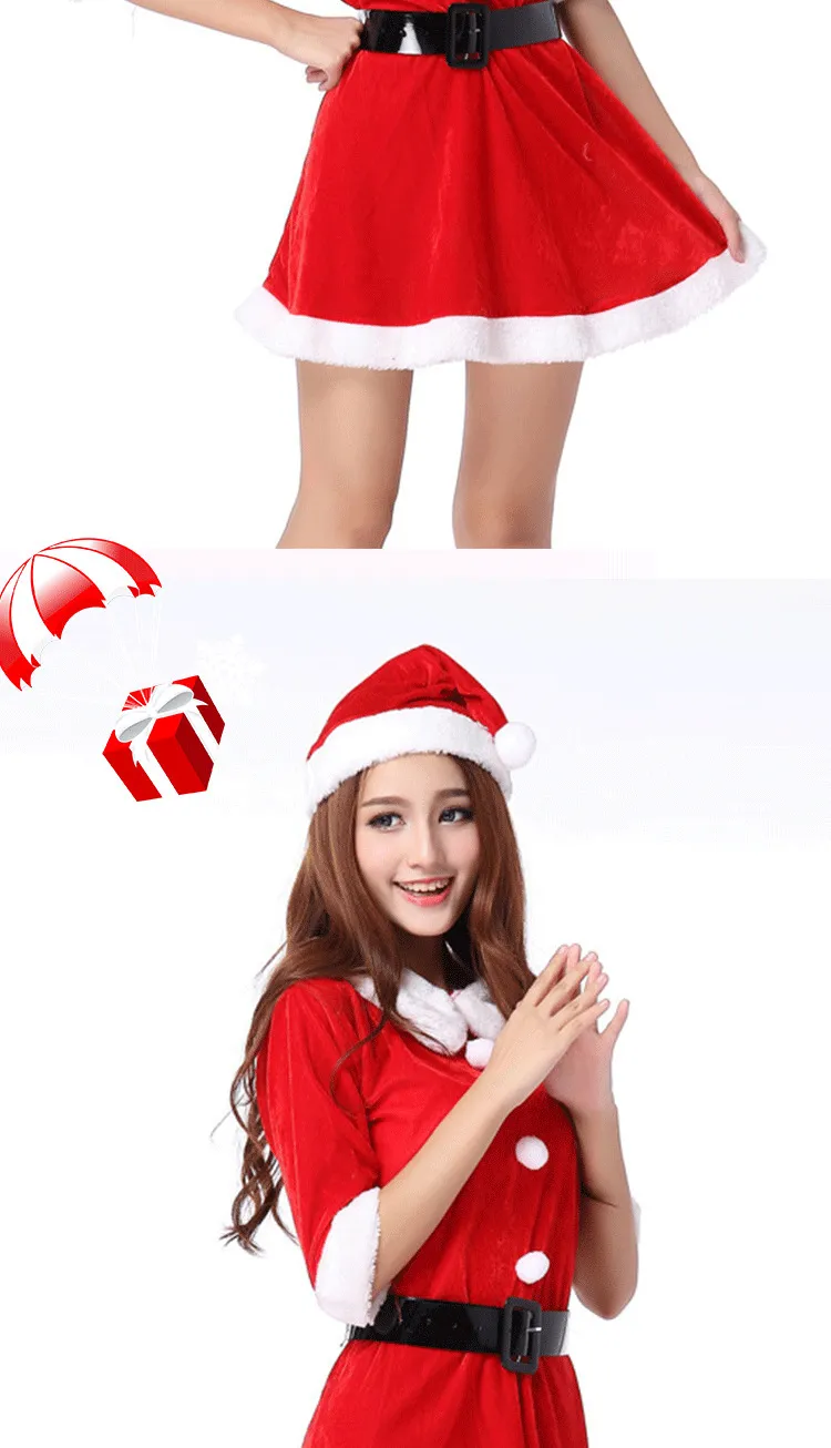 Premium Quality Christmas Dress for Women - Adult Santa Claus Costume,  Female Christmas Fancy Dress, Shop Now! from Dhgate Costume Accessories -  price 48.32