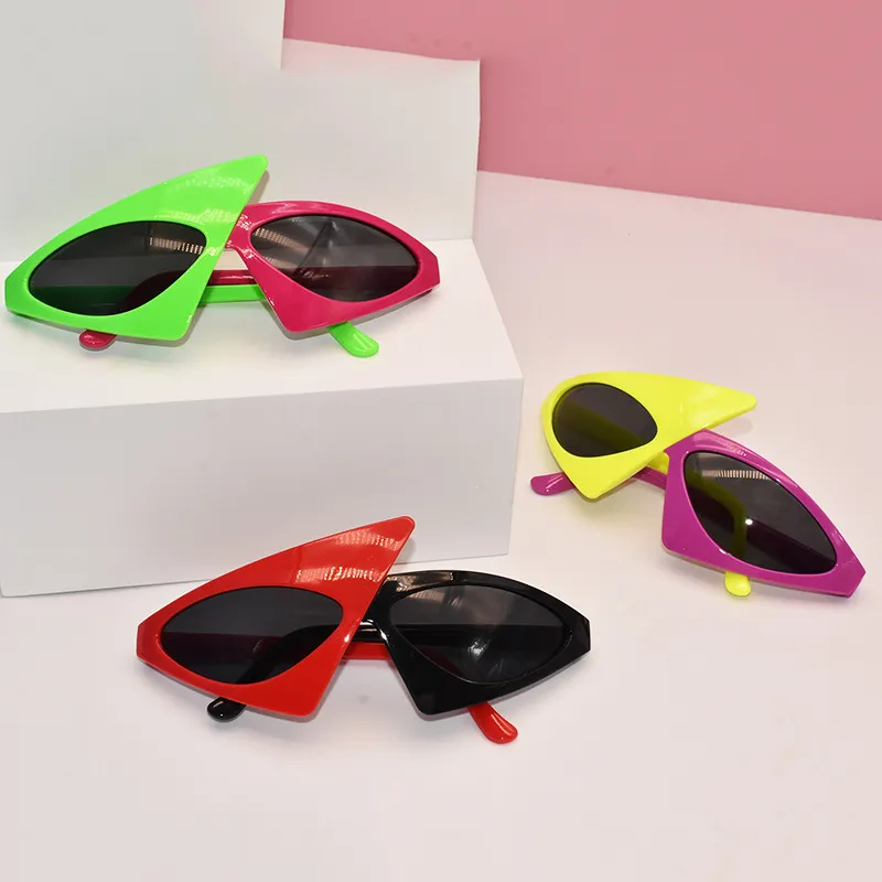 Roy Purdy Gafas Rosa Y Verde Roy Purdy Gafas De Sol Asimétricas De