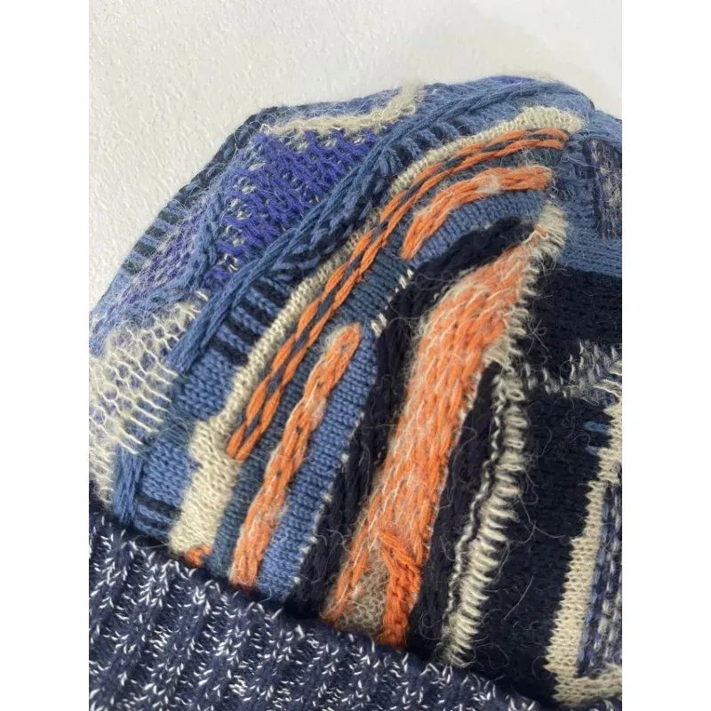 Kapital Japan Handmade Hats Men Knitted Blend Vintage From