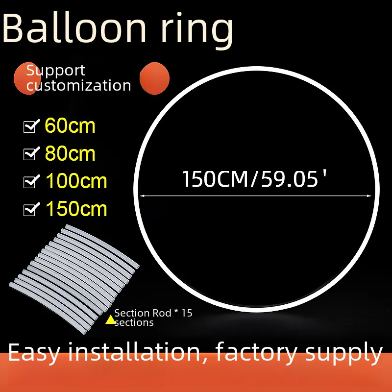 Cross Border Balloon Bracket Air Ring Balloon Frame For Birthday Party ...