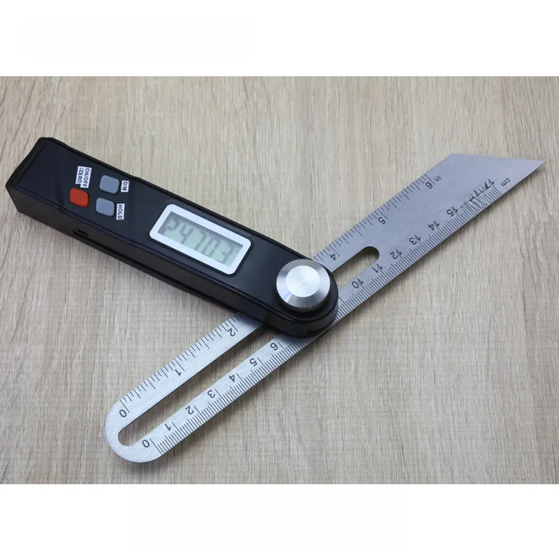 Protractor Angle Finder Digital Angle Gauge 360° Woodworking Measuring ...