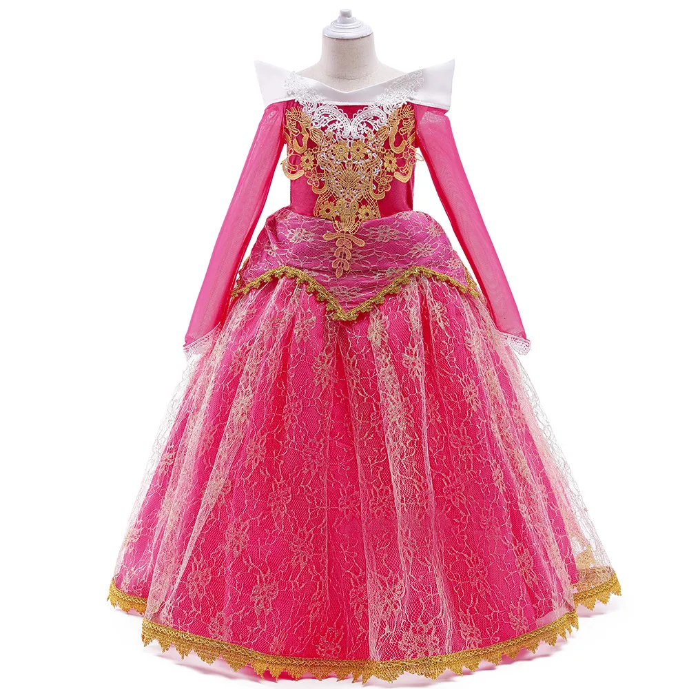 knee length dresses for ladies Burgundy Disney Princess inspired Ball Gown Prom Dress main image 0