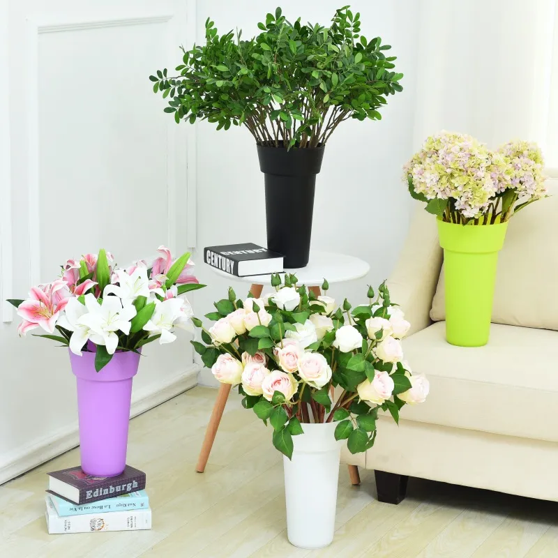 ハット THE GREATEST Net Flower Bucket 4FK1156 Tranquility Floor Basket™ - Lavender & White