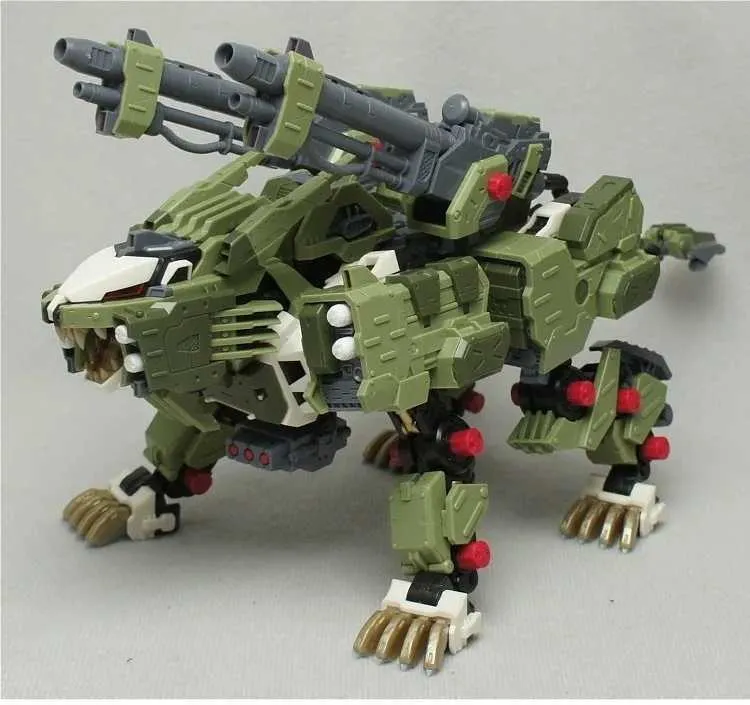 Liger Kit Liger ZERO Model Kit - ZOIDS RZ-041 Armor Set 1/72 Scale - Detailed ...