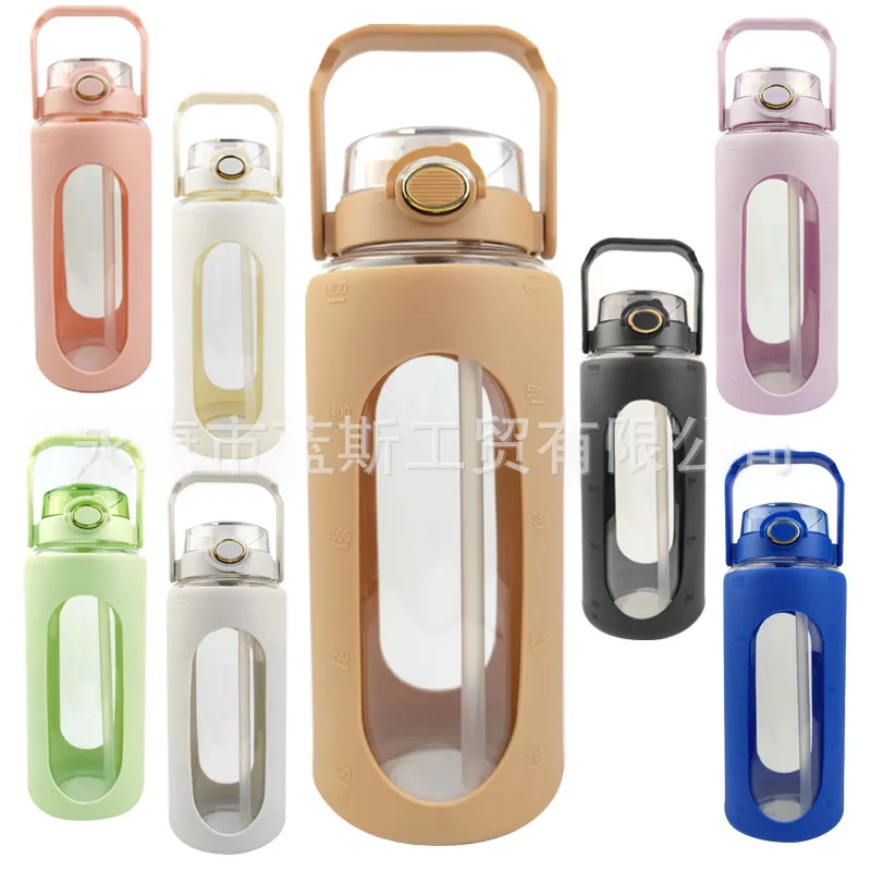 Strength Factory Supply 64 Oz Glass Water Bottle With... From Ddmymon,  $69.86 | DHgate.Com