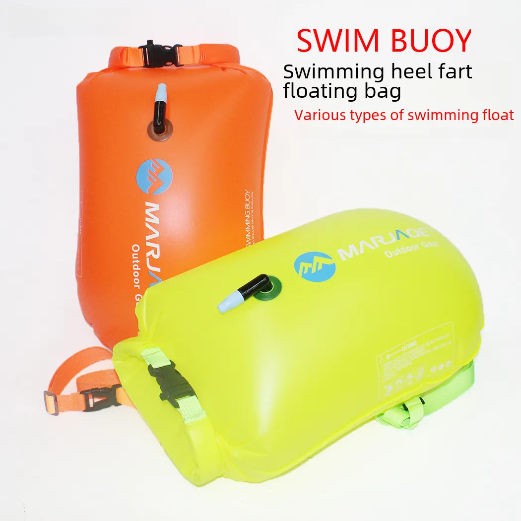 Inflatable Waterproof Dry Bag & Swimming Float - Perfect for Open Water ...