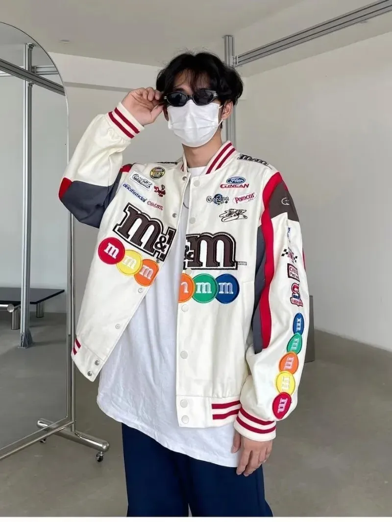 DHgate.com:Mens Vintage Embroidery Bomber Racing Jacket DHgate.com:Mens Vintage Embroidery Bomber Racing Jacket