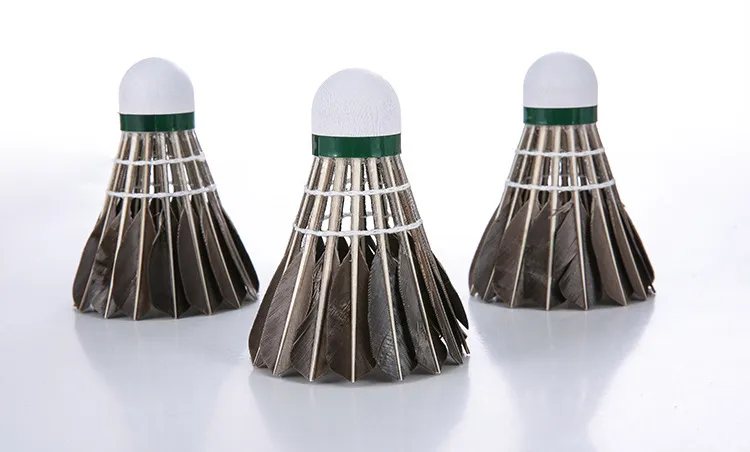 Badminton 12 Pack Resistant Play Genuine Goods Is Not Easy To Break Goose Feather Indoor And Outdoor Competition_voghion.com