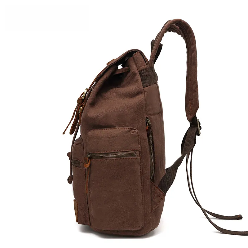 augur 1028 men canvas travel backpack camping hiking bag High Capacity Vintage Please inspect every single picture for details before purchasing AUGUR High Capacity Canvas Vintage