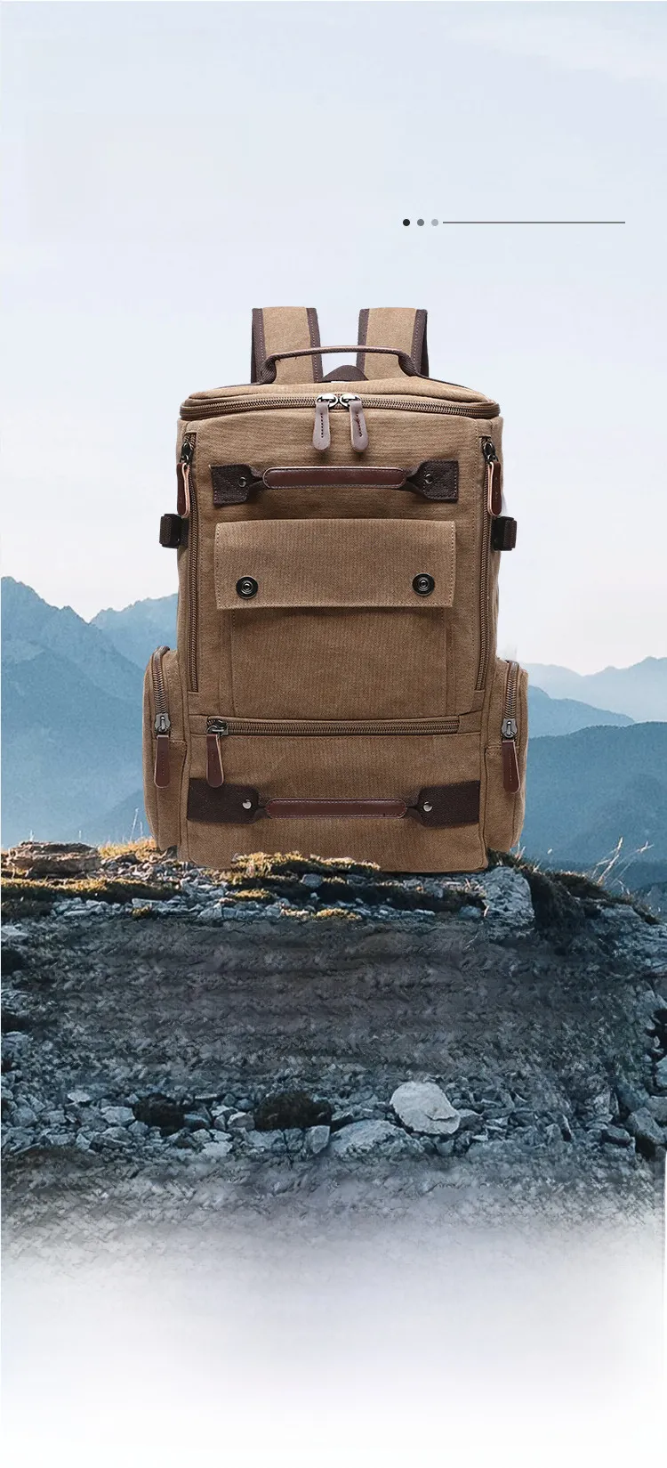 Canvas Backpack 2024: Korean Style Men's... From Ddmymon, $88.95 ...