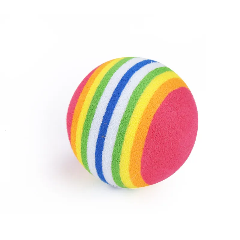 Interactive Rainbow Ball Petbarn Cat Toys With Straight Hair Bubble Stripe Perfect Pet Supply From Factory Toysspace 4.51 DHgate.Com