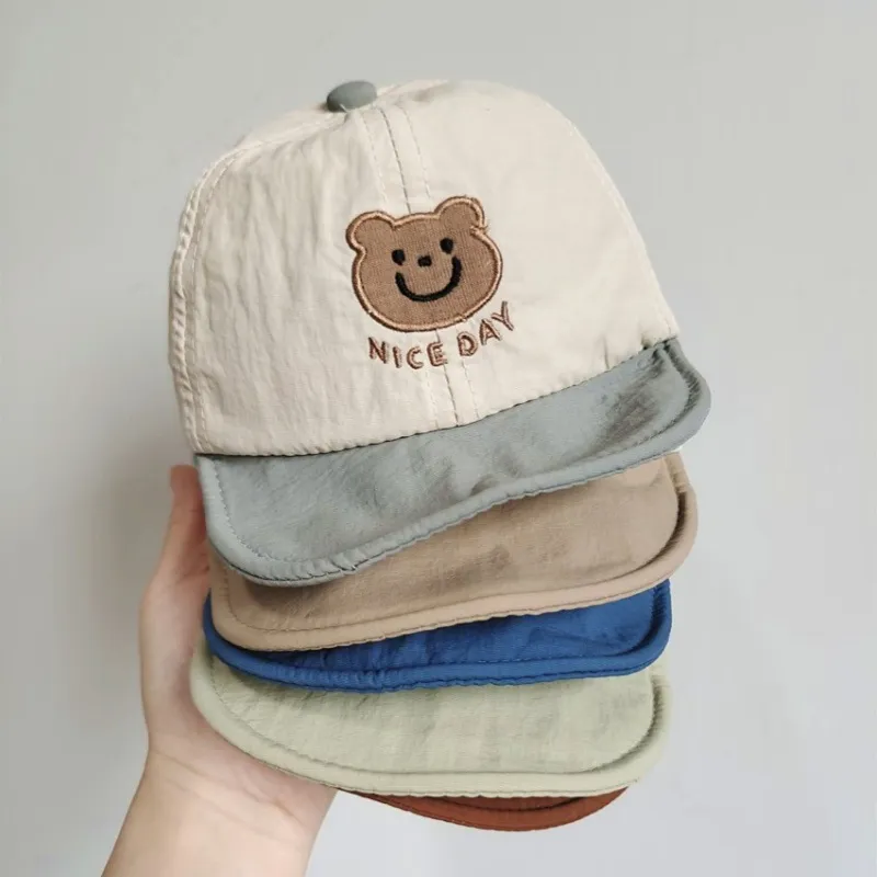 Trendy Korean-Style Baby Sun Cap: Quick-Dry, Lightweight Summer