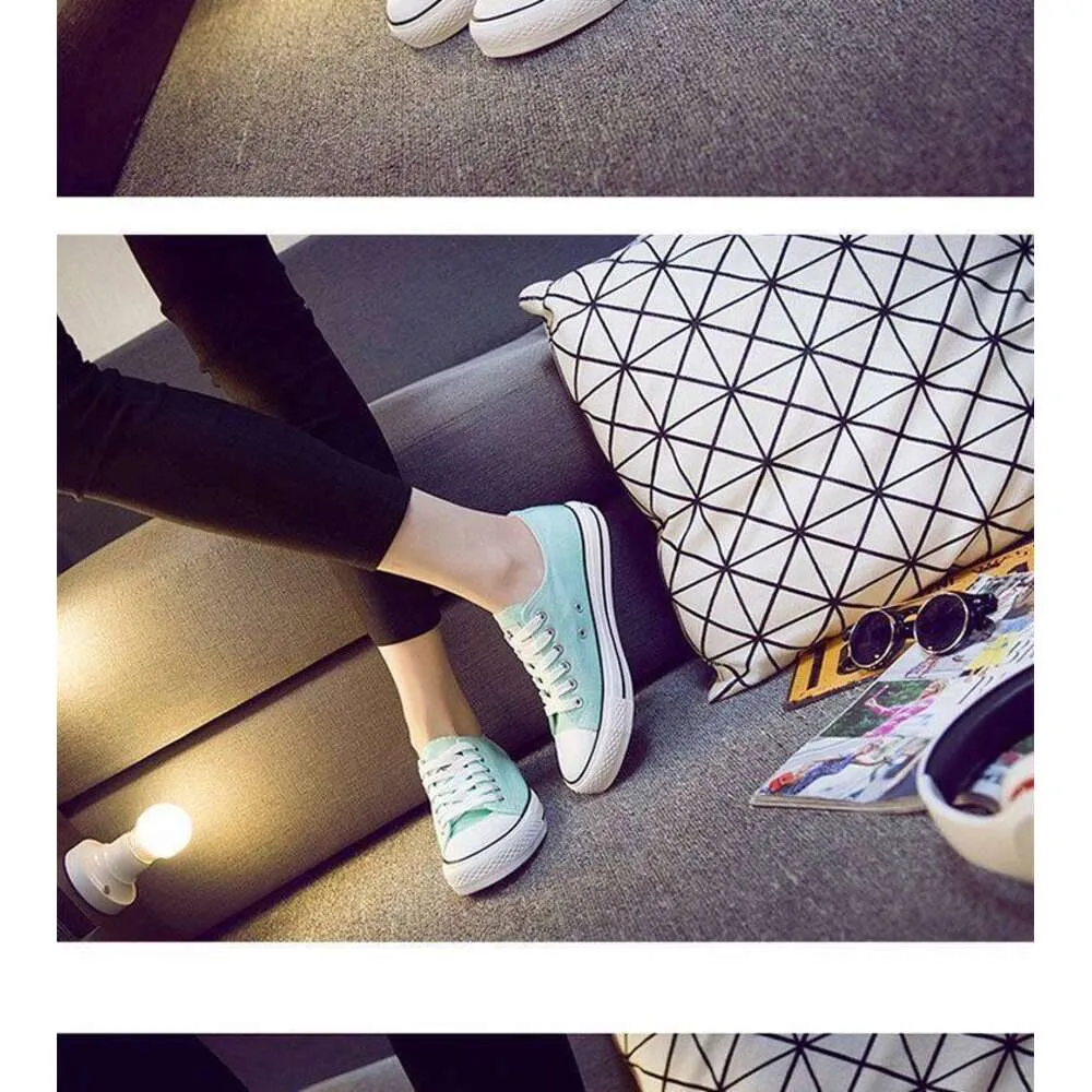 Versatile Korean Style Designer Canvas Shoes For Students_voghion.com