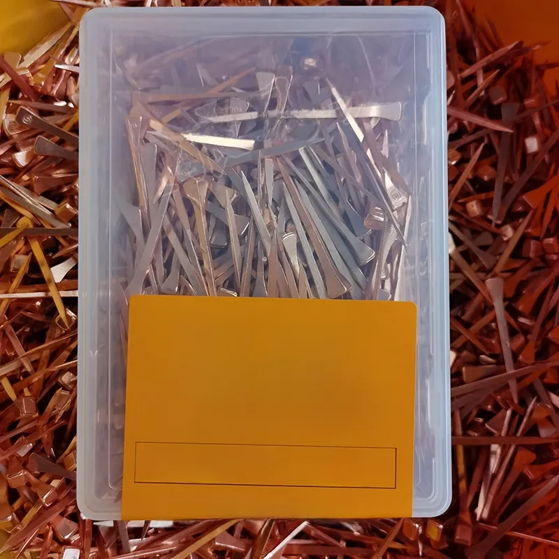 250-Pack Copper Plated Horseshoe Nails - 47.5mm E4 Size For Equestrian Care