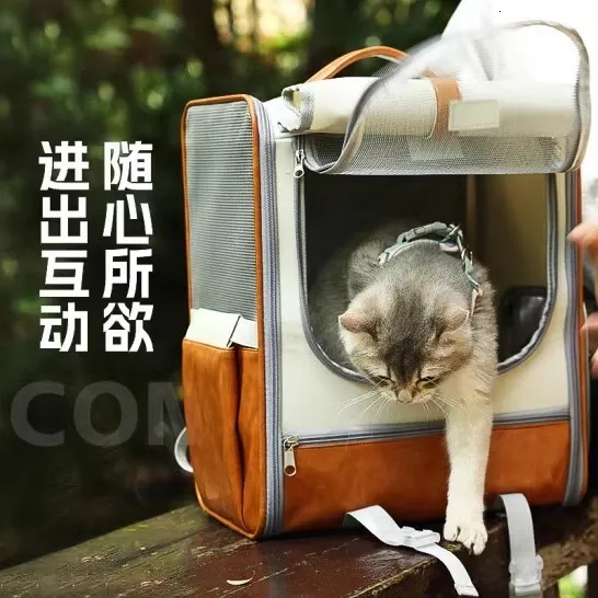 Outdoor cat backpack deals