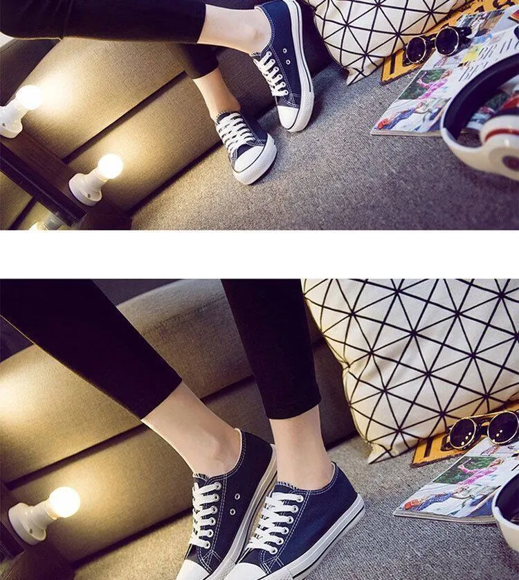 Versatile Korean Style Designer Canvas Shoes For Students_voghion.com