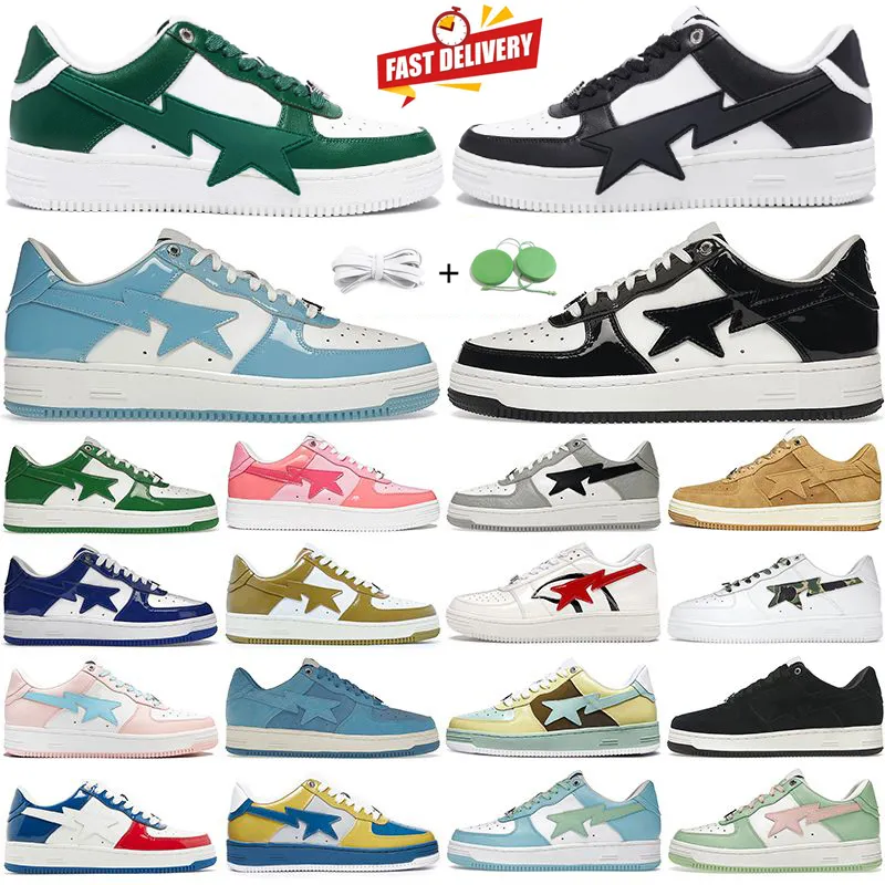 Casual Shoes Men Women Platform Sneaker Fashion Patent Leather