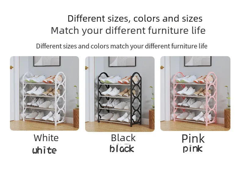 Shoe Stack Rack Flower Multi-Layer Stacking Shoe Rack: Space-Saving Storage Solution - Shop ...