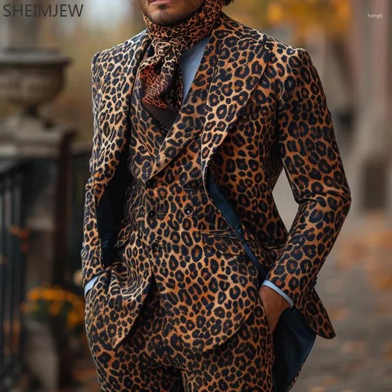 Customizable Mens Animal Print Two Piece Mens Suits With Long Sleeves And Pants For Casual Wear Carnival Ball Parties And More From Hongti 78.5 DHgate.Com