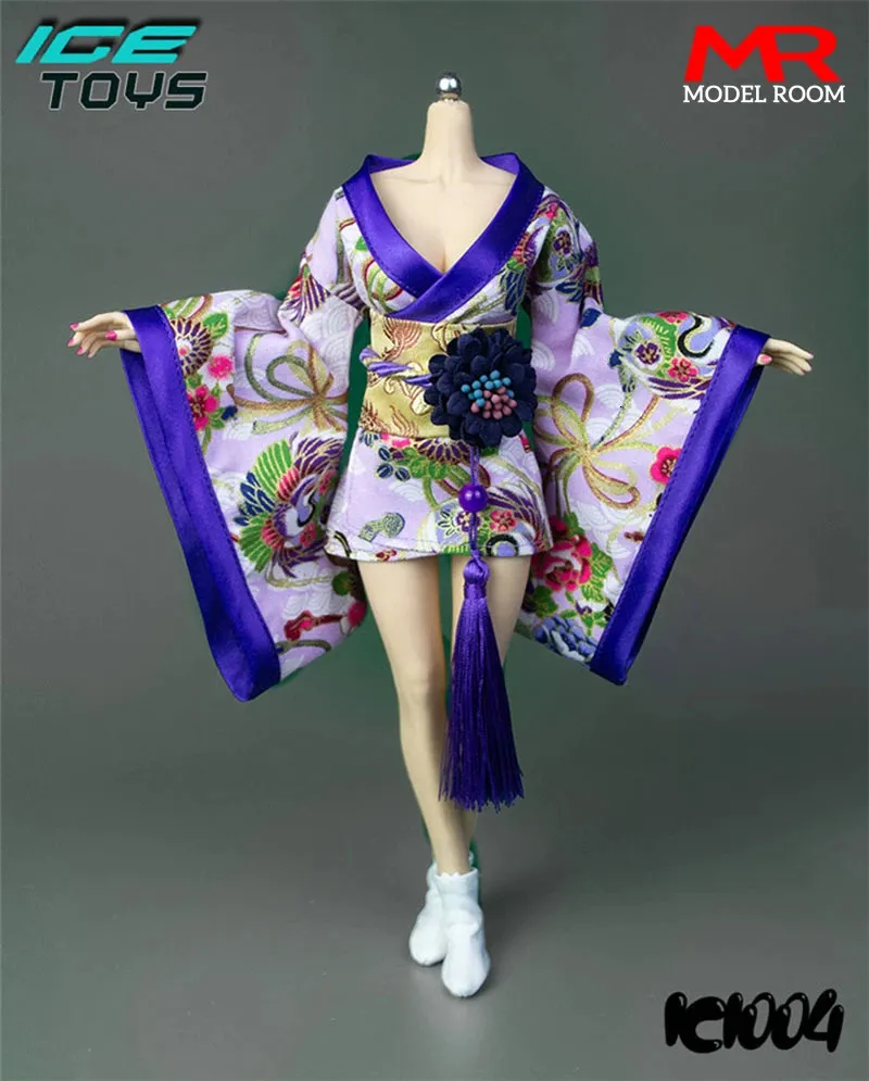1/12 Scale Shoes 1/12 Scale Machine Girl Dress Uniform Clothes Set For 6 Female Action Figure 1/12 Scale Figure