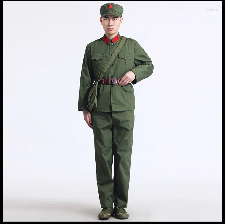 Men's Ethnic Military Uniform Set Cotton Broadcloth Green Old Army Style  from Sichuan Mainland China from Dhgate Ethnic Clothing - price 86.35