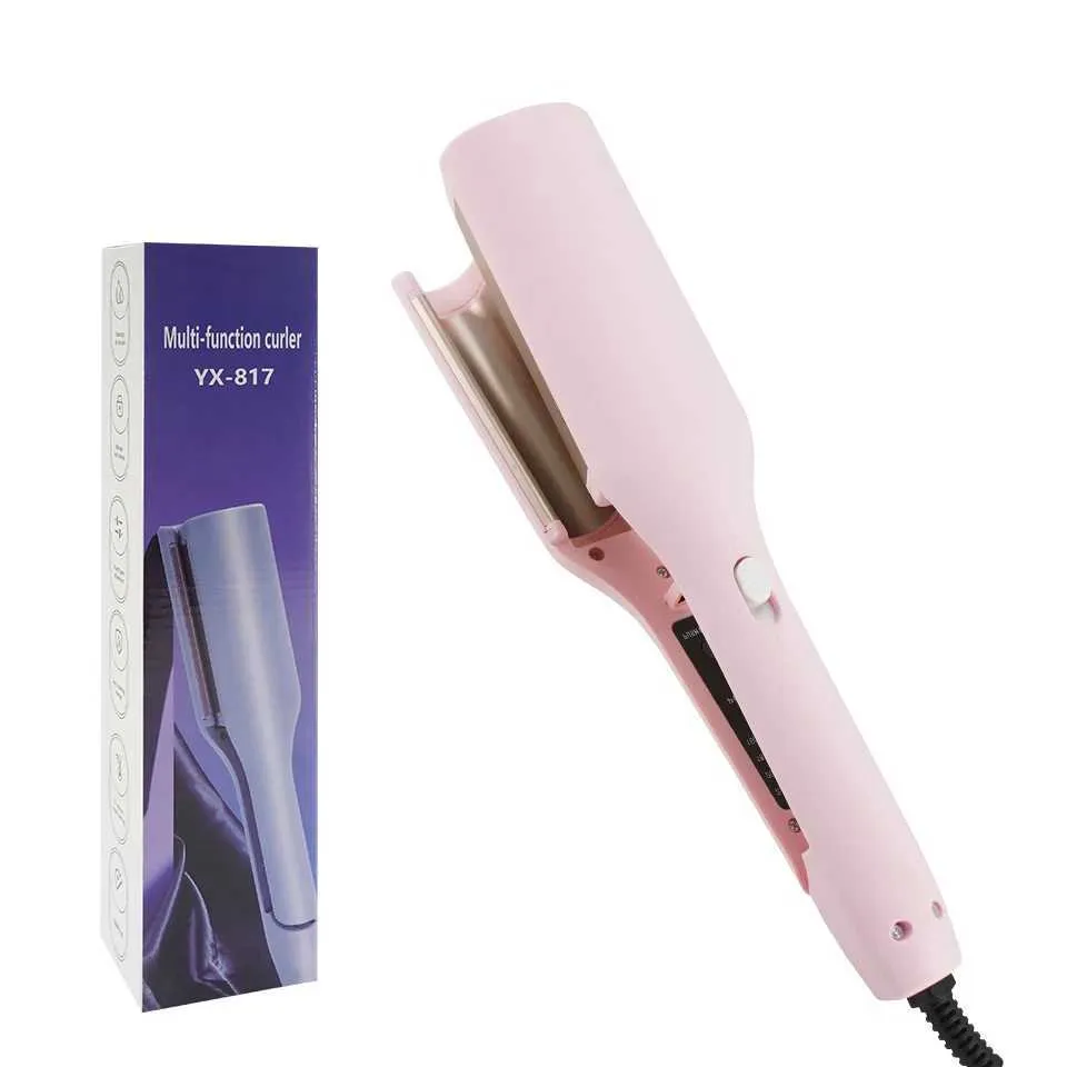 32mm Wave Hair Curling Iron Professional Corrugated Wavy Styler