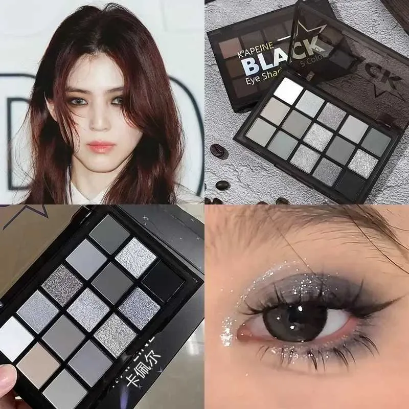 : black silver gray smokey eyeshadow palette,black... Eyeshadow Palette Black Smokey Cool Toned... From Flies_like_gold, $2. ...