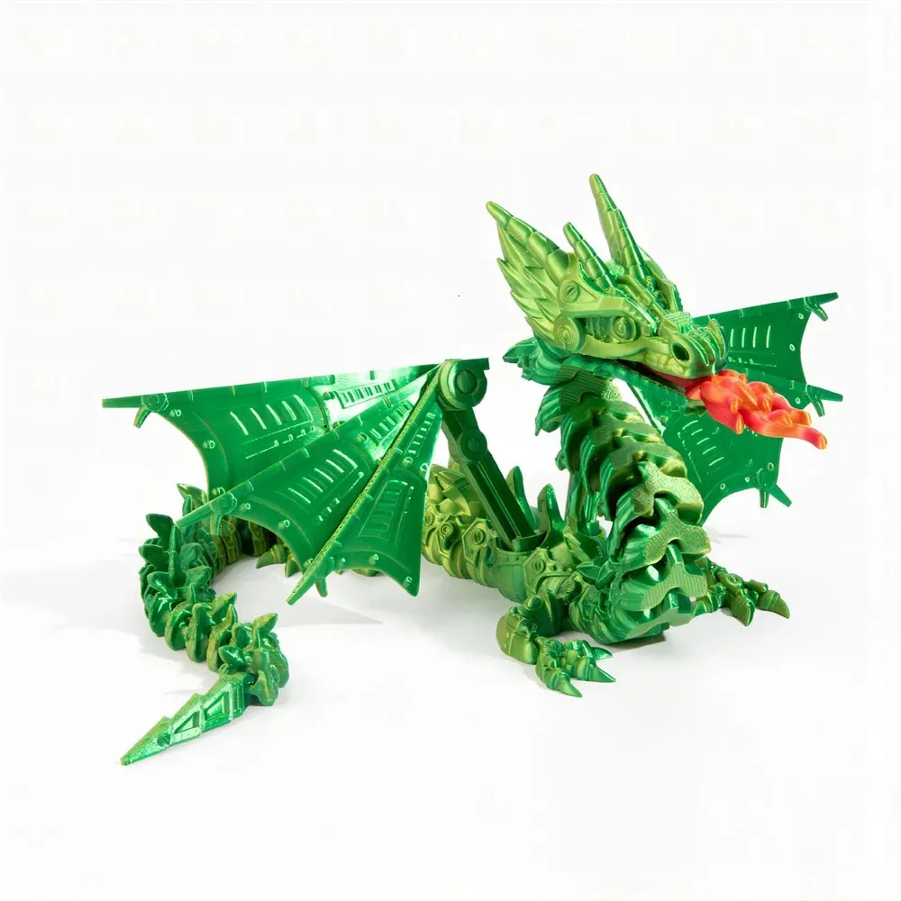 Figurine de Dragon du nouvel an chinois - GAZECHIMP - 6x7.4x9.2cm - Or
